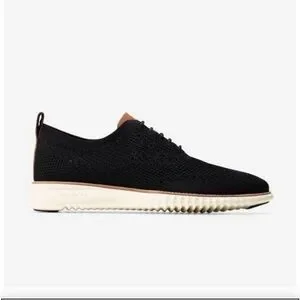 Cole Haan Black Oxford Shoes Sleek and Timeless Design Size 11 1/2 M Cole Haan Men main image 4
